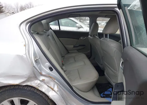 2012 Honda Civic Ex-L from USA, damaged, VIN 2HGFB2F93CH526176